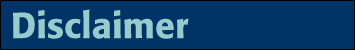 [ DISCLAIMER ]